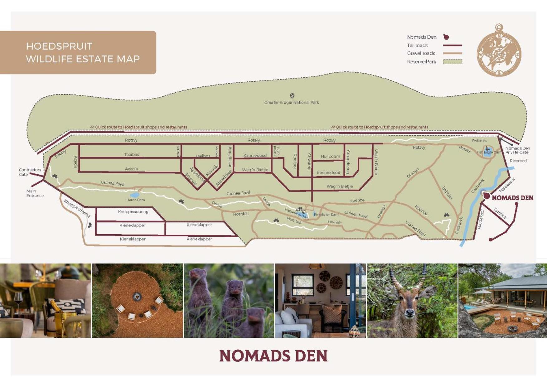 Villa Nomads Den Private With Heated Pool On Wildlife Estate Riverbed Hoedspruit